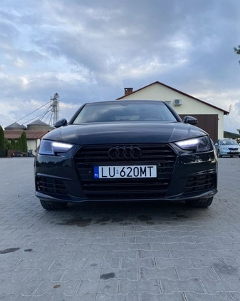 Audi A4 cena 82900 przebieg: 104573, rok produkcji 2017 z Chełm małe 326